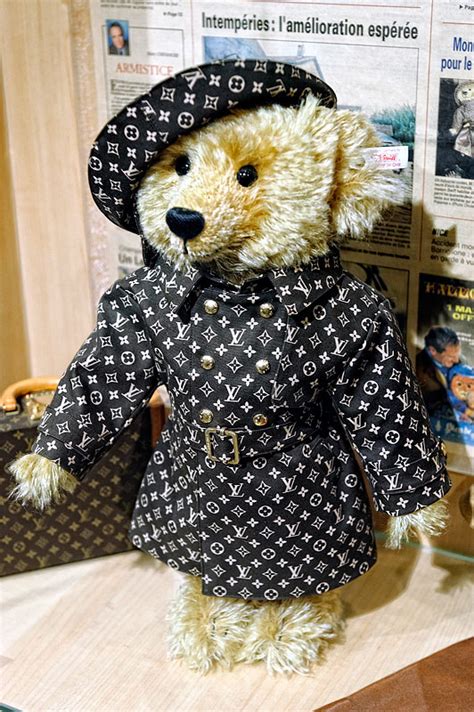 steiff louis vuitton teddy bear|steiff teddy bear price guide.